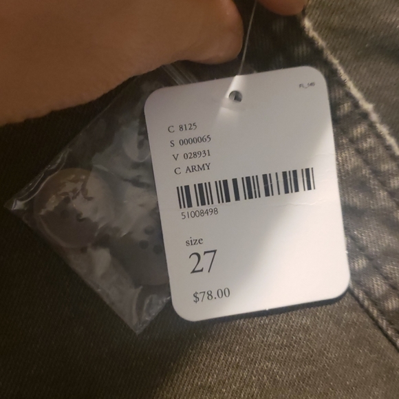 Free people size 27 short new with tag - Picture 2 of 6